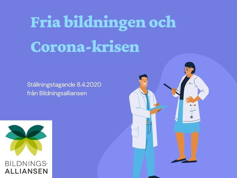 Ställningstagande om Corona