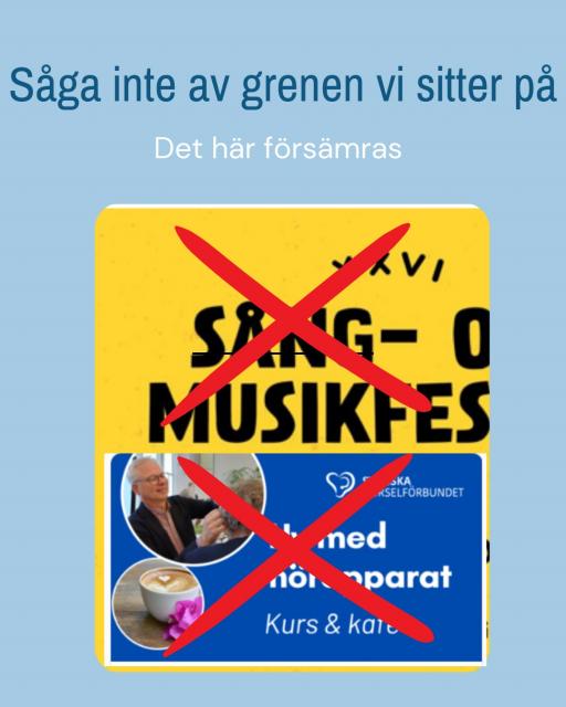 Bland annat detta försämras