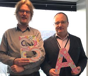 Kurt och Johanni i poddsamtal